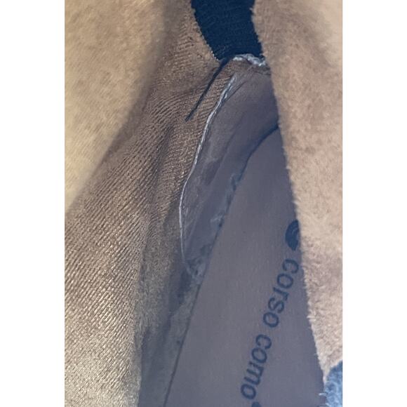 Corso Como Women's Baylee Leather Knee High Riding Black Boots Size 6.5M - Picture 15 of 15